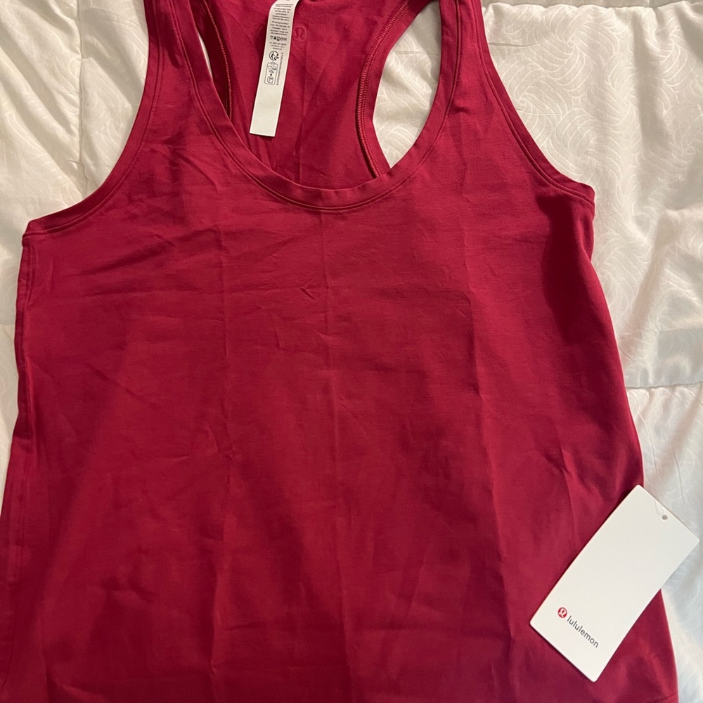 lululemon athletica Women's Red Tank Top